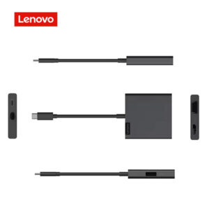 هاب 4 پورت USB-C برند Lenovo